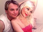 livecam amateur Kristine + Nicolas